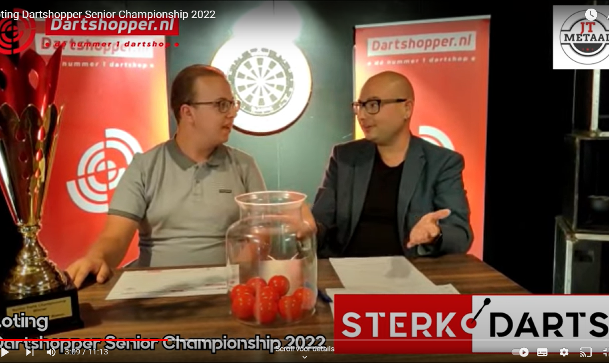 VIDEO: loting Dartshopper Senior Championship 2022